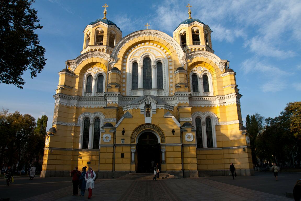 Die Wladimir-Kathedrale in Kiew