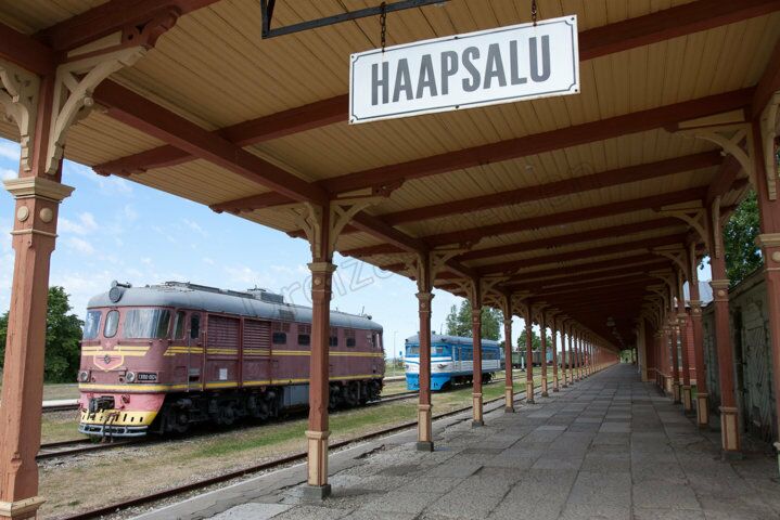 Bahnhof in Haapsalu