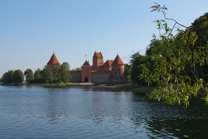 Die Wasserburg in Trakai