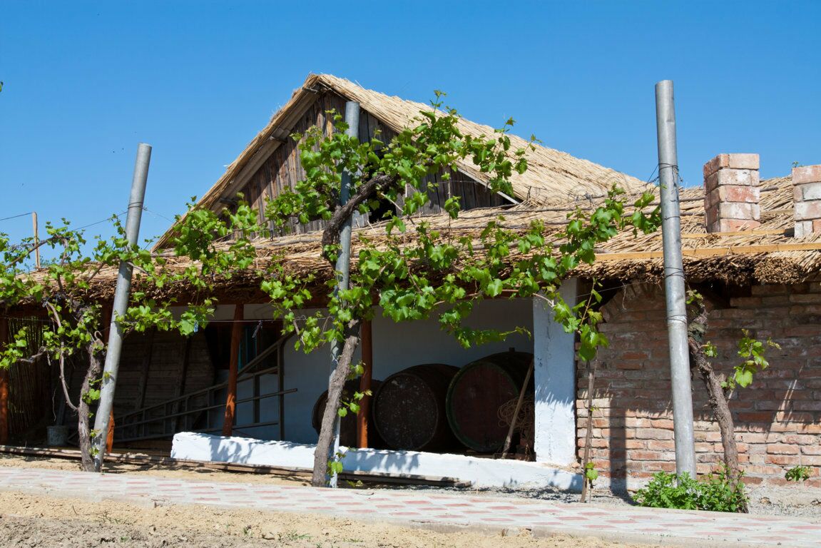 Typisch moldawisches Bauernhaus
