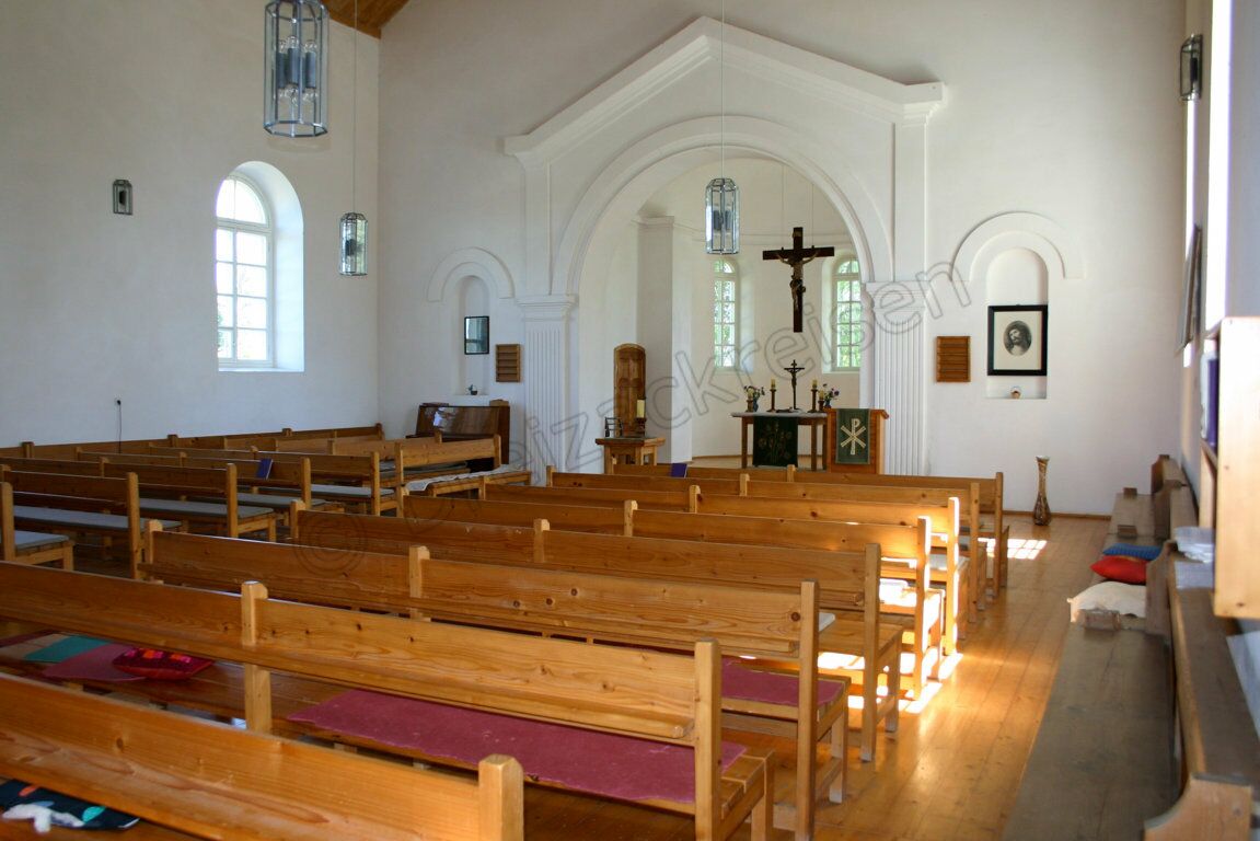 Die evangelisch-lutherische Kirche in Schlangendorf (Smiewka)