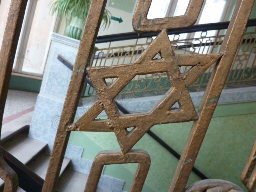 Treppengeländer im Jüdischen Haus in Czernowitz