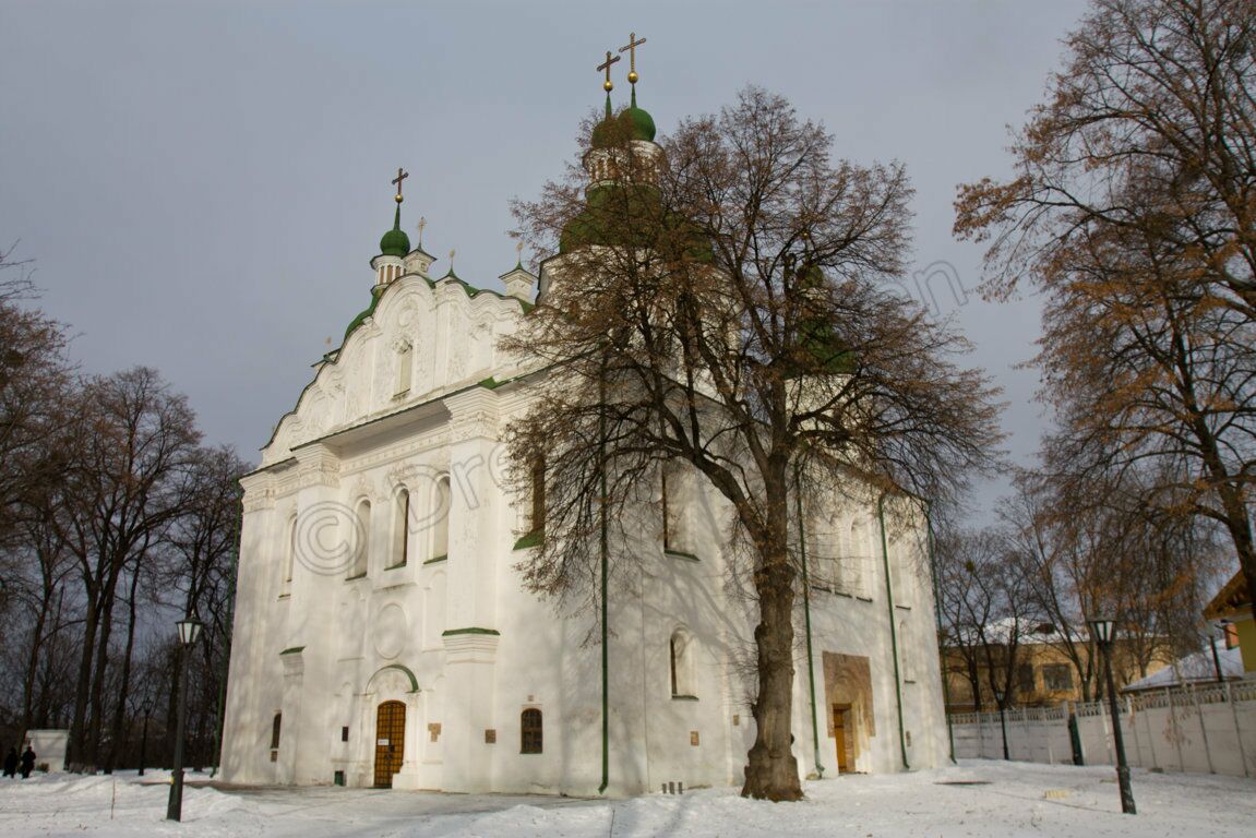 Die Kyrill-Kirche in Kiew