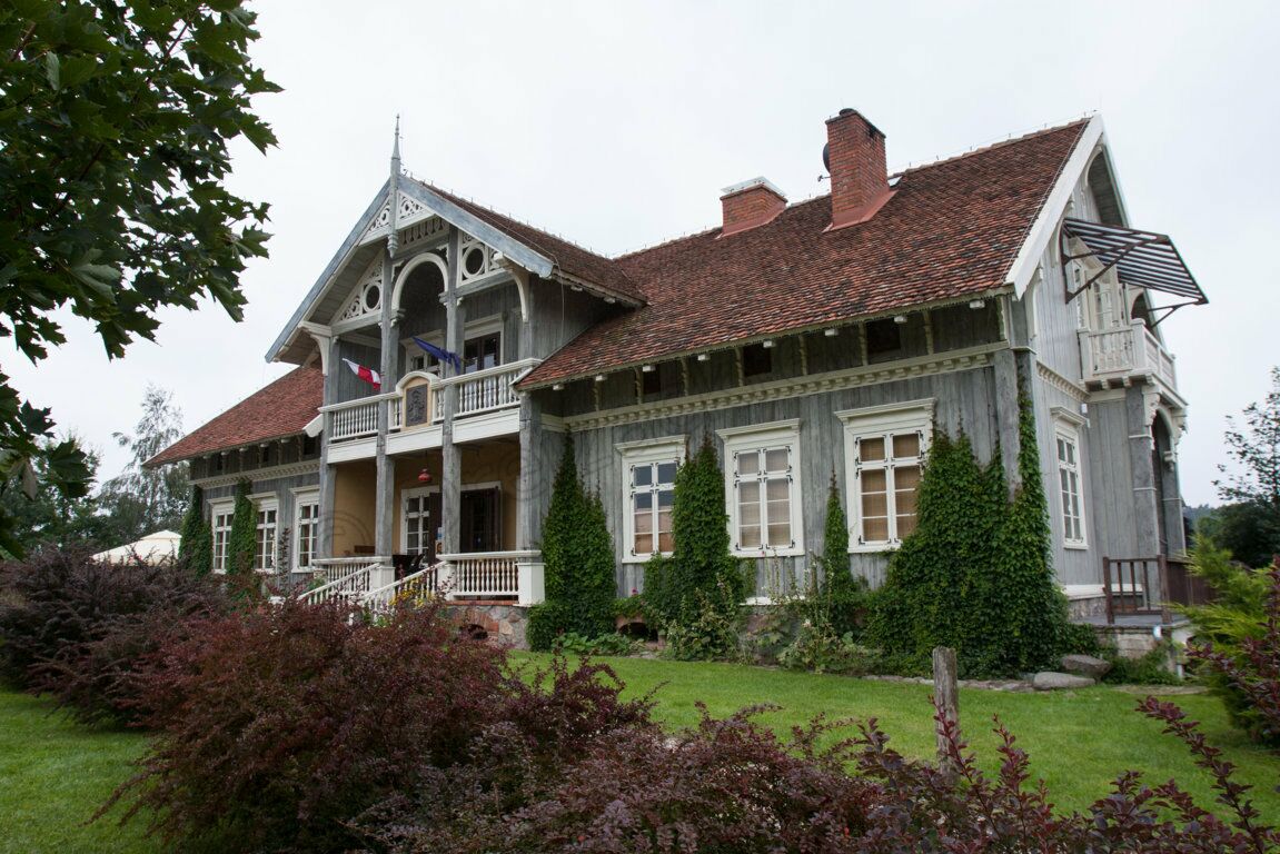 Jagdhaus der Familie Lehndorf aus Steinort in Galkowo