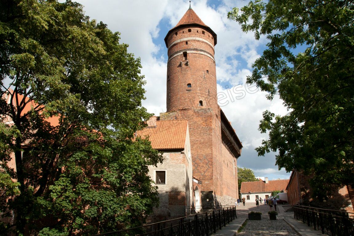 Turm der Ordensburg Allenstein, Olsztyn