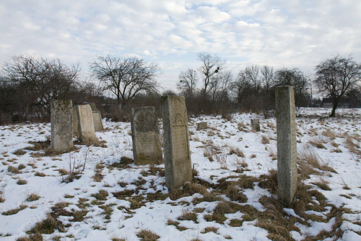 Der jüdische Friedhof in Belz