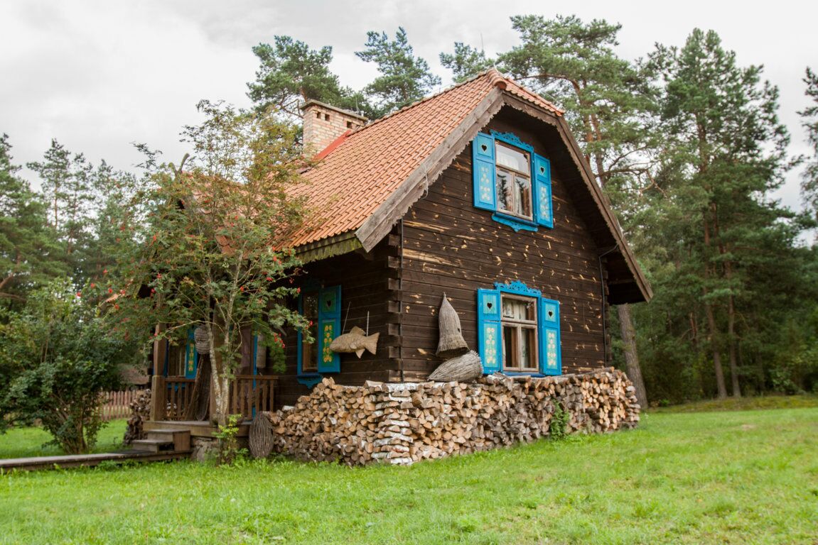 Altes Holzhaus in Kiermusy