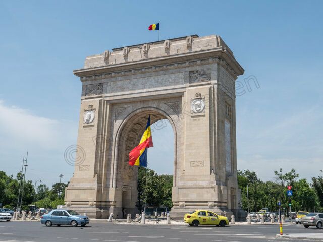 Arcul de Triumf (Triumphbogen) in Bukarest