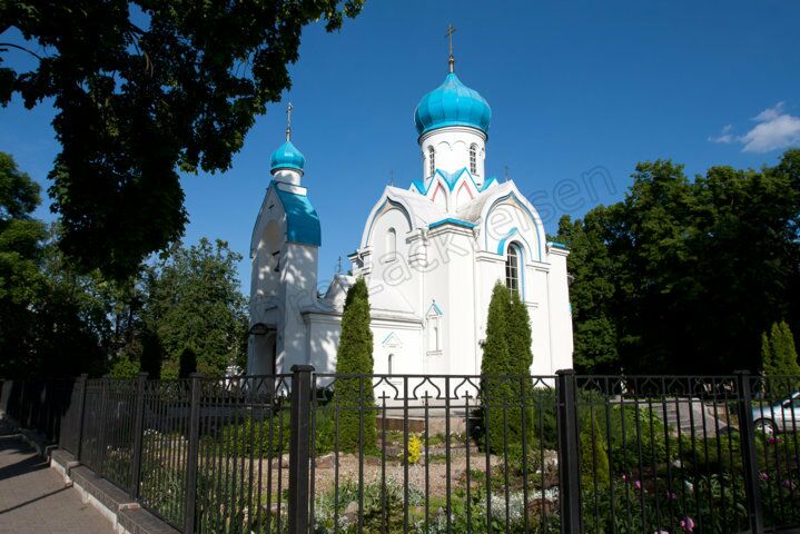 Orthohdoxe Alexander-Newski-Kirche in Daugavpils