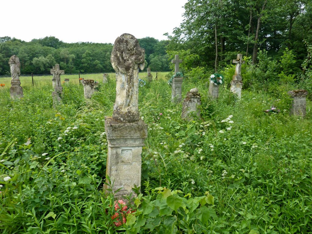 Der ehemalige deutsche Friedhof in Engelsdorf