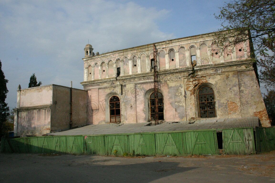 Die ehemalige Synagoge in Schowkwa