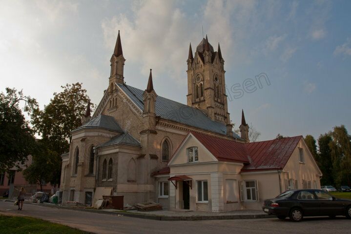 Die lutherische Kirche in Grodno
