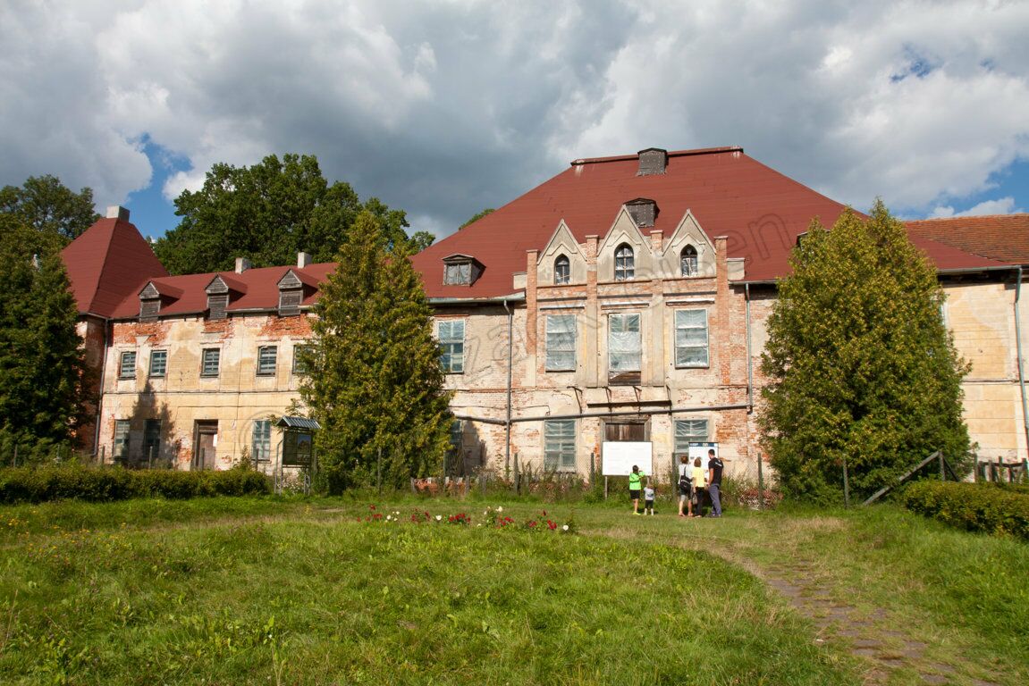 Das Schloss Steinort im heutigen Sztynort