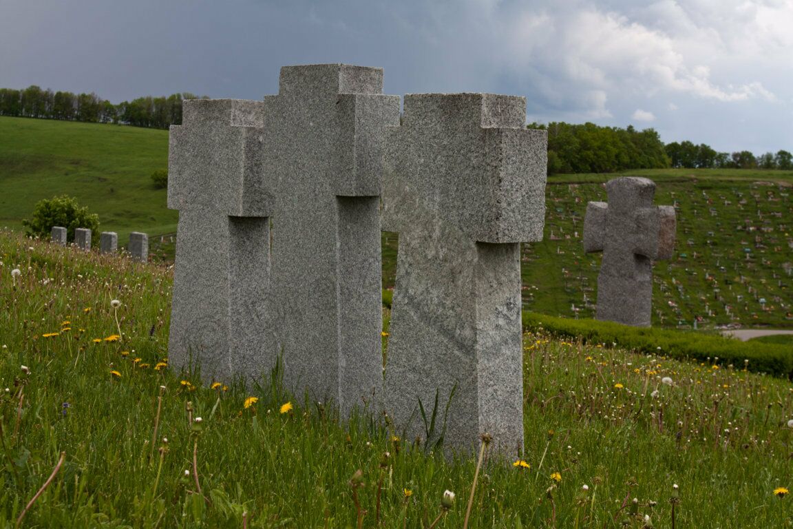 Der deutsche Soldatenfriedhof in Charkiw