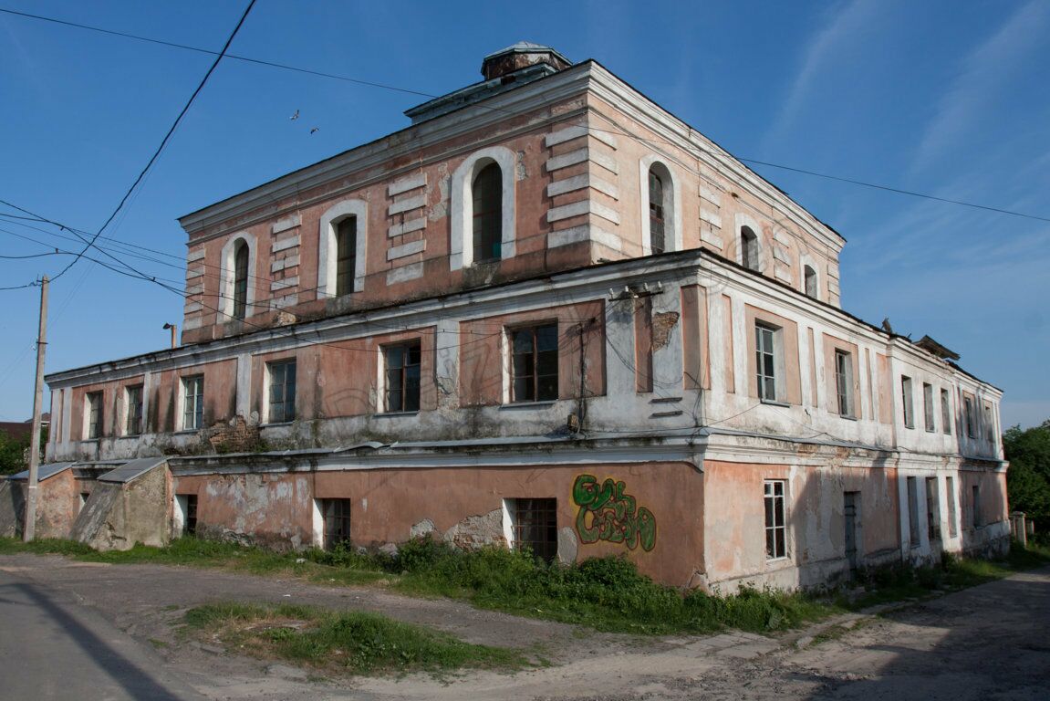 Die ehemalige Synagoge in Dubno
