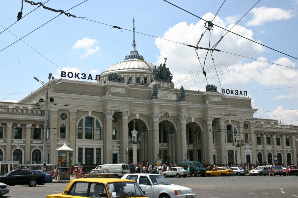 Der Hauptbahnhof von Odessa